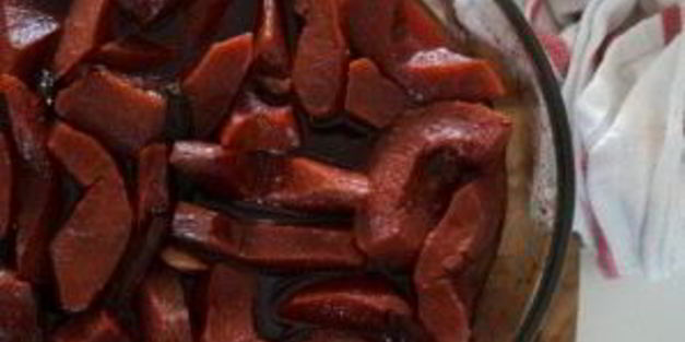 айва, запеченная в духовке