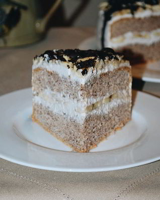 Банановый десерт