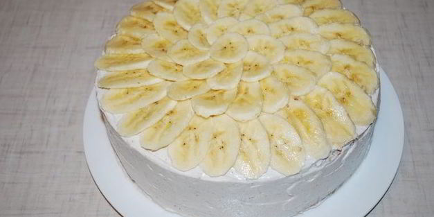 банановый десерт