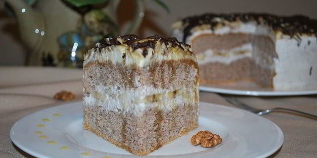 банановый десерт