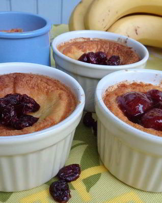 Деревенский творожный пудинг