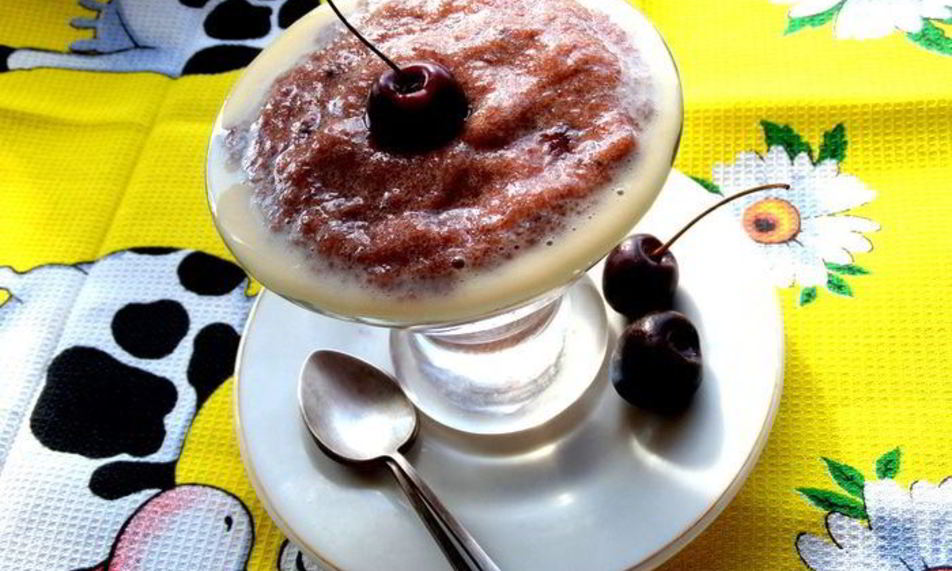 Рецепт десерт черешенка