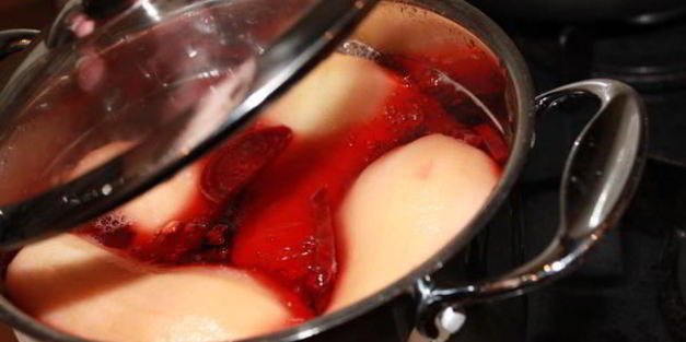 десерт груша и свекла