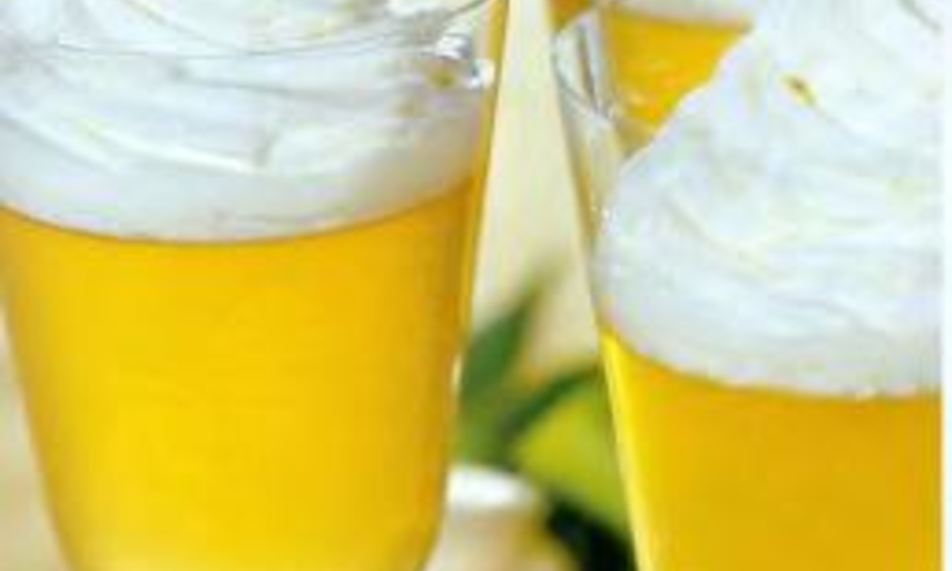 Рецепт десерт из шампанского