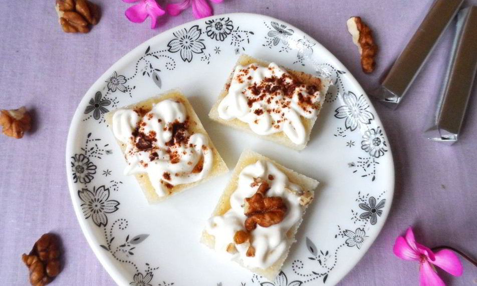 Рецепт десерта со сметаного и медома