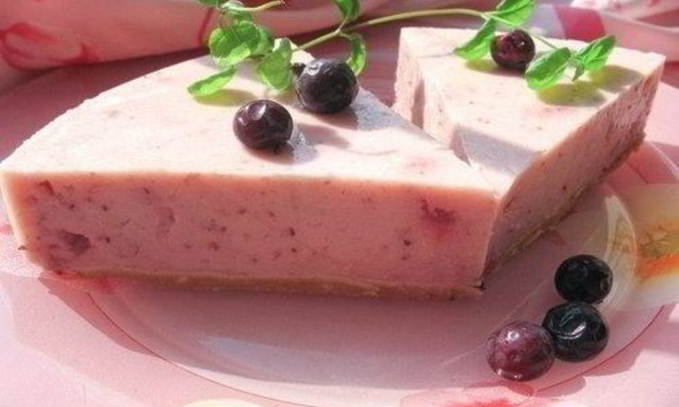 Рецепт десерт ягодно-йогуртовый без выпечки