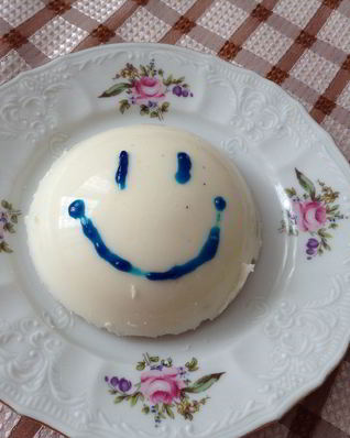 Диетическое молочное желе