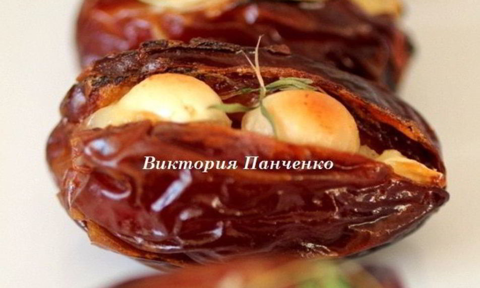 Рецепт фаршированных фиников