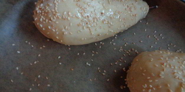 фаршированные груши в воздушном тесте