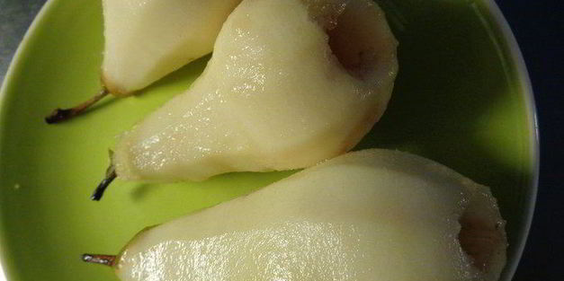 фаршированные груши в воздушном тесте