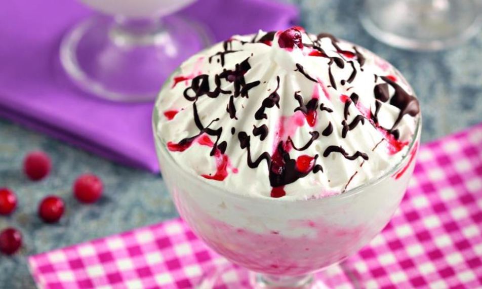 Рецепт финский десерт с клюквой