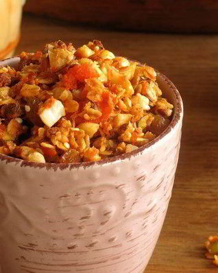 Гранола осенняя с тыквой