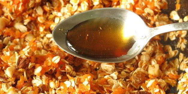 гранола осенняя с тыквой