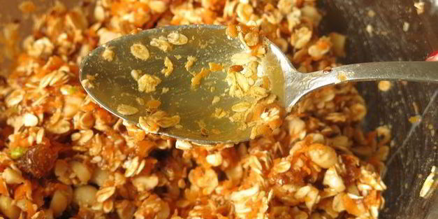 гранола осенняя с тыквой