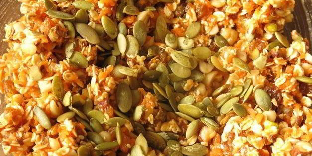 гранола осенняя с тыквой