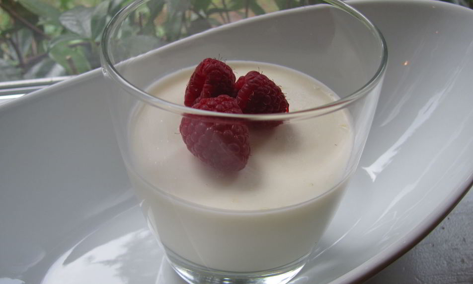 Рецепт кефирная панна котта