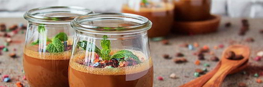 Кофейный пудинг