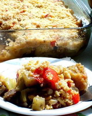 Крамбл овощной Легкий