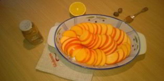 крамбл с хурмой