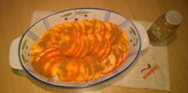 крамбл с хурмой