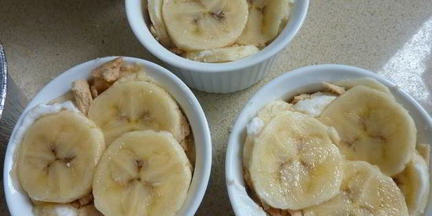 бананы с кремом