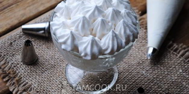 белковый крем с агар-агаром