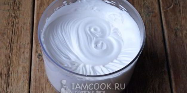 белковый крем с агар-агаром