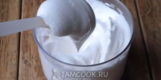 белковый крем с агар-агаром