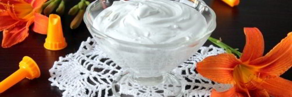 Белковый заварной крем