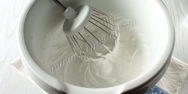 белковый заварной крем