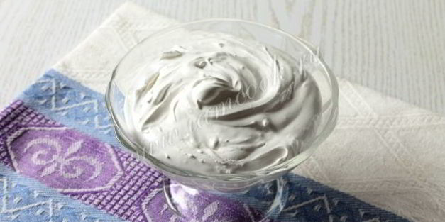 белковый заварной крем