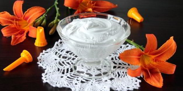 белковый заварной крем