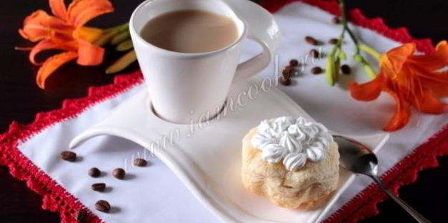 белковый заварной крем