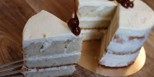 бисквит с творожно-сливочным кремом