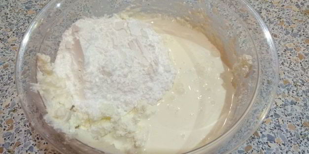 бисквит с творожно-сливочным кремом