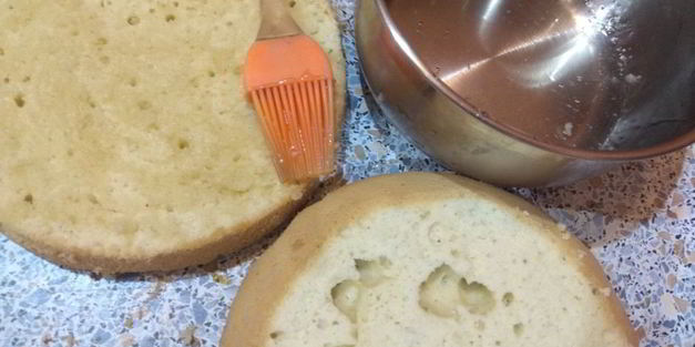 бисквит с творожно-сливочным кремом