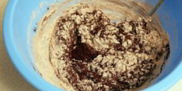 бисквит с творожным кремом