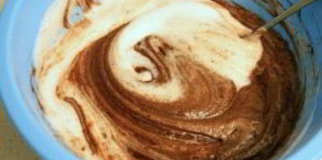 бисквит с творожным кремом