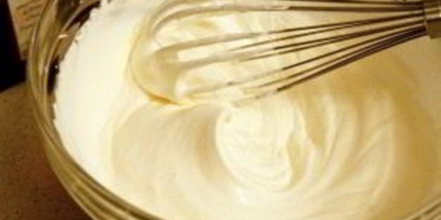 бисквит с творожным кремом