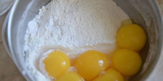 бисквитный рулет с лососевым кремом