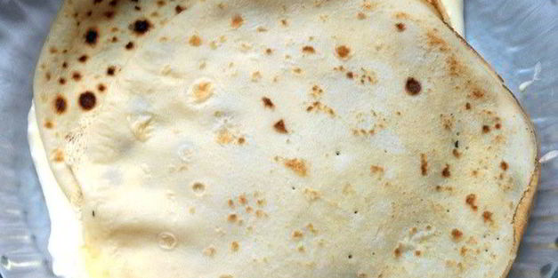 блинная лазанья с лисичками и творожным кремом