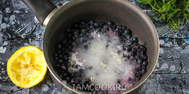 черничный курд