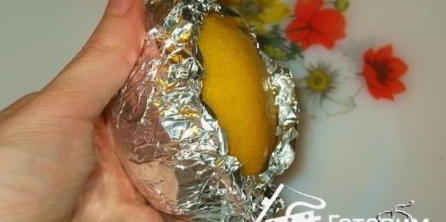 десерт-сюрприз лимон с кремом