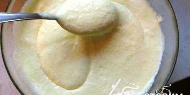 десерт-сюрприз лимон с кремом