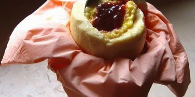 десерт-сюрприз лимон с кремом