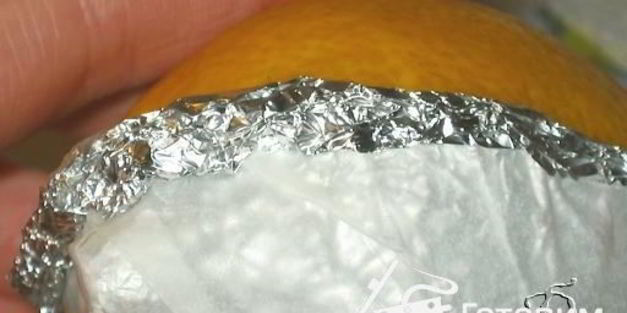 десерт-сюрприз лимон с кремом