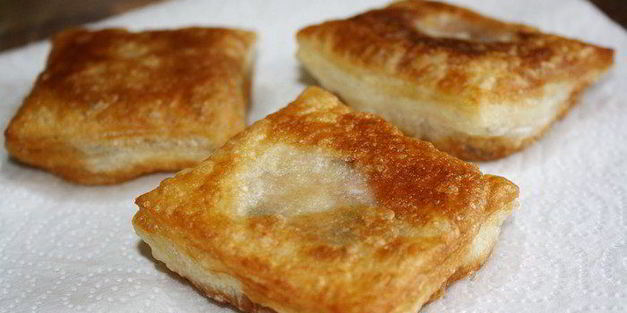 десертные равиоли со сливочным кремом