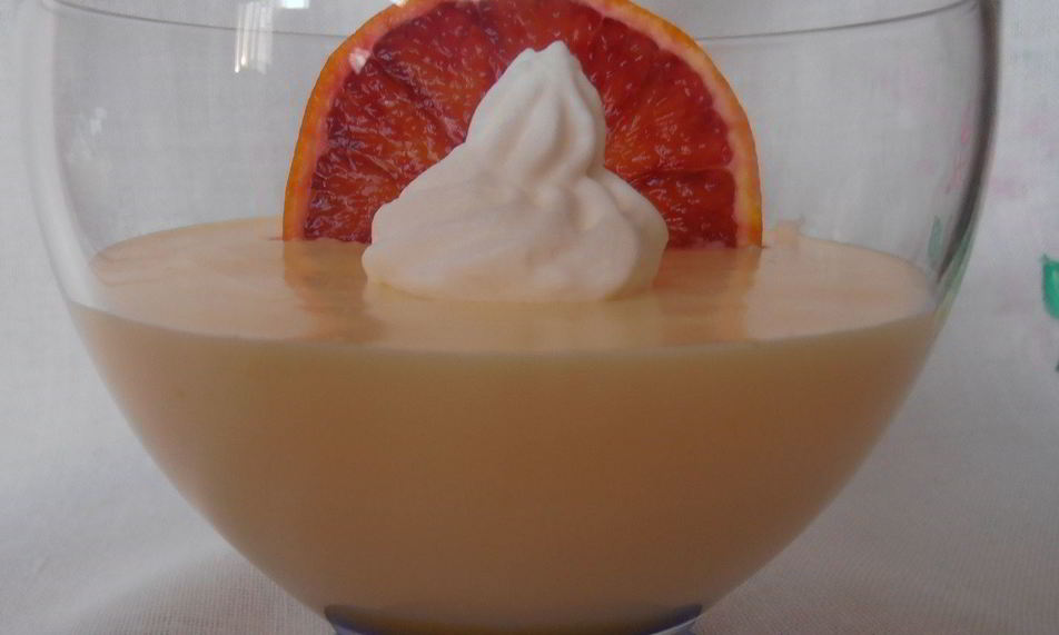 Рецепт фруктовый крем из апельсина