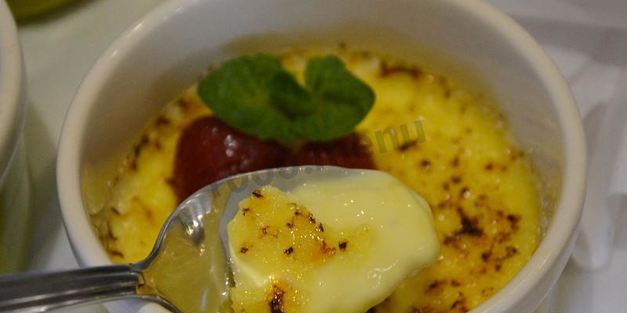 классический крем брюле