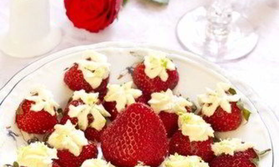 Рецепт клубника с лимонным кремом